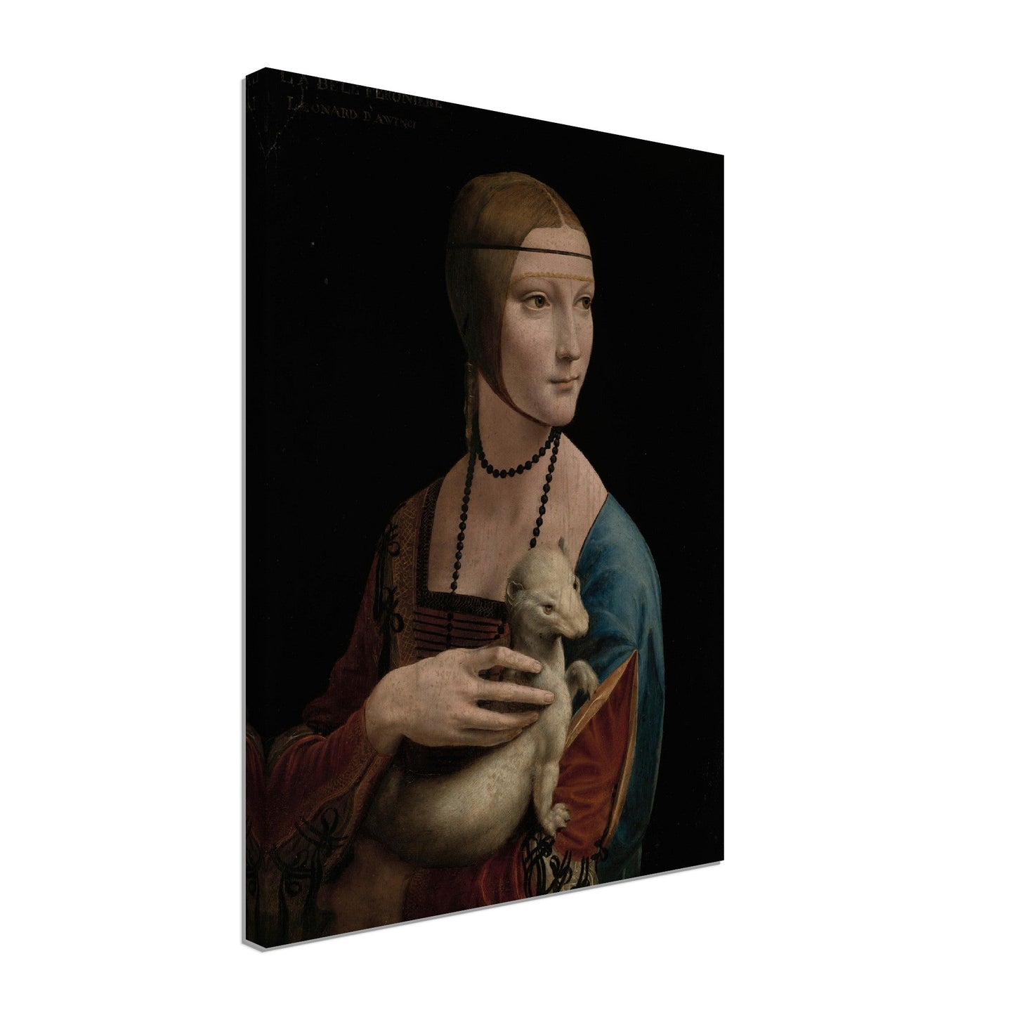 The Woman with the Ermine - Leonardo da Vinci - Print Material - Master's Gaze