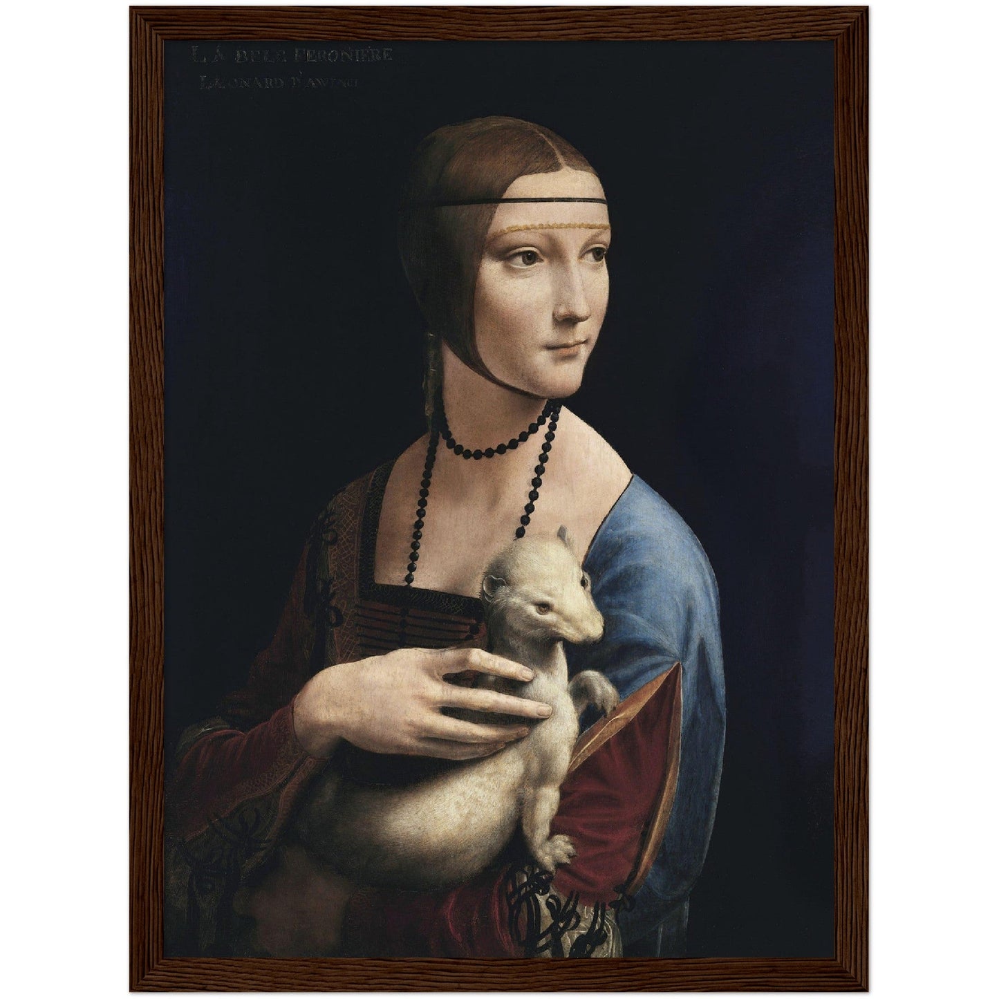 The Woman with the Ermine - Leonardo da Vinci - Print Material - Master's Gaze