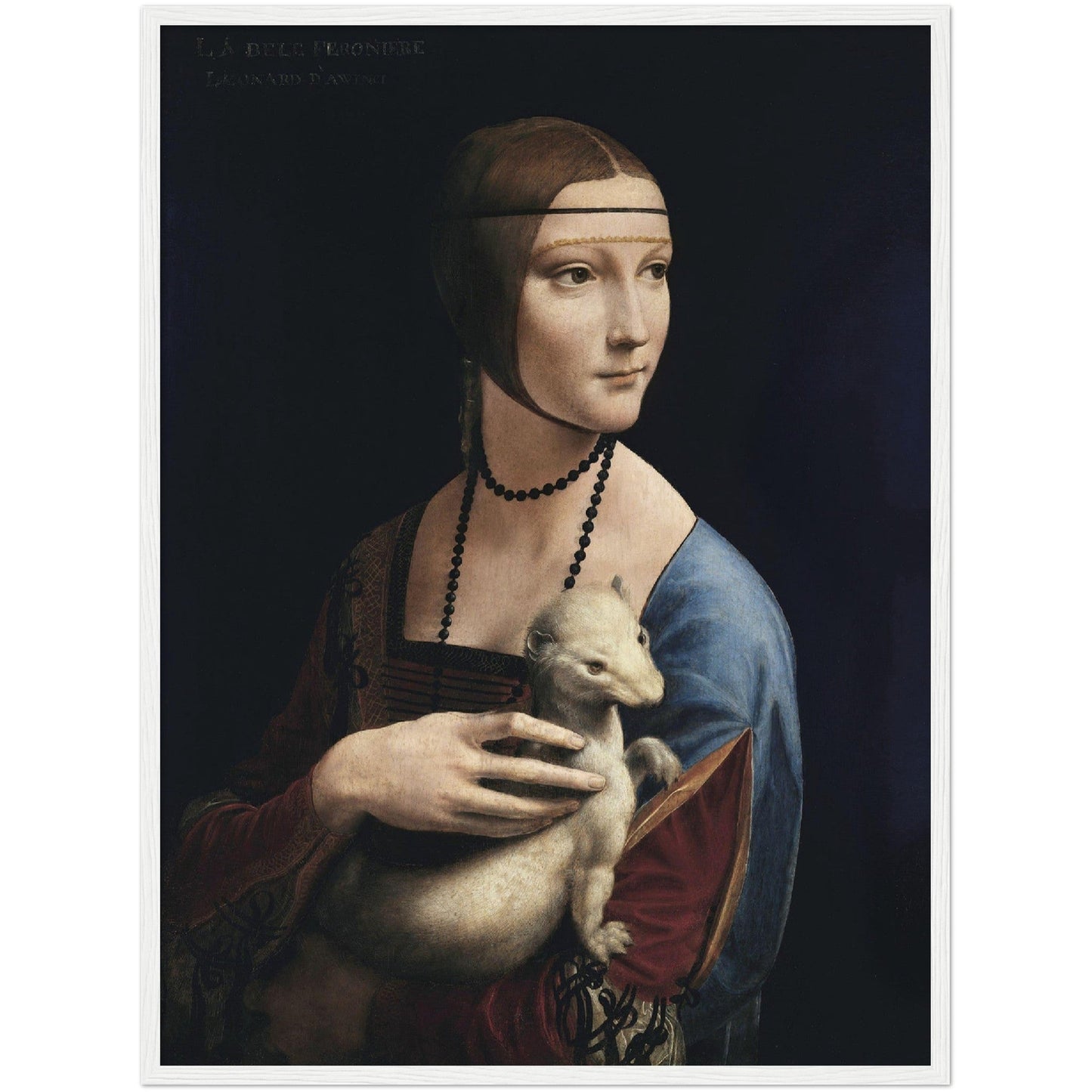 The Woman with the Ermine - Leonardo da Vinci - Print Material - Master's Gaze