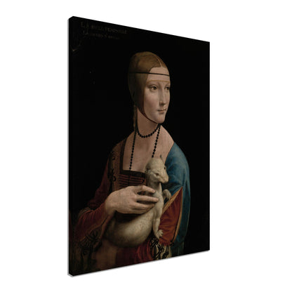 The Woman with the Ermine - Leonardo da Vinci - Print Material - Master's Gaze