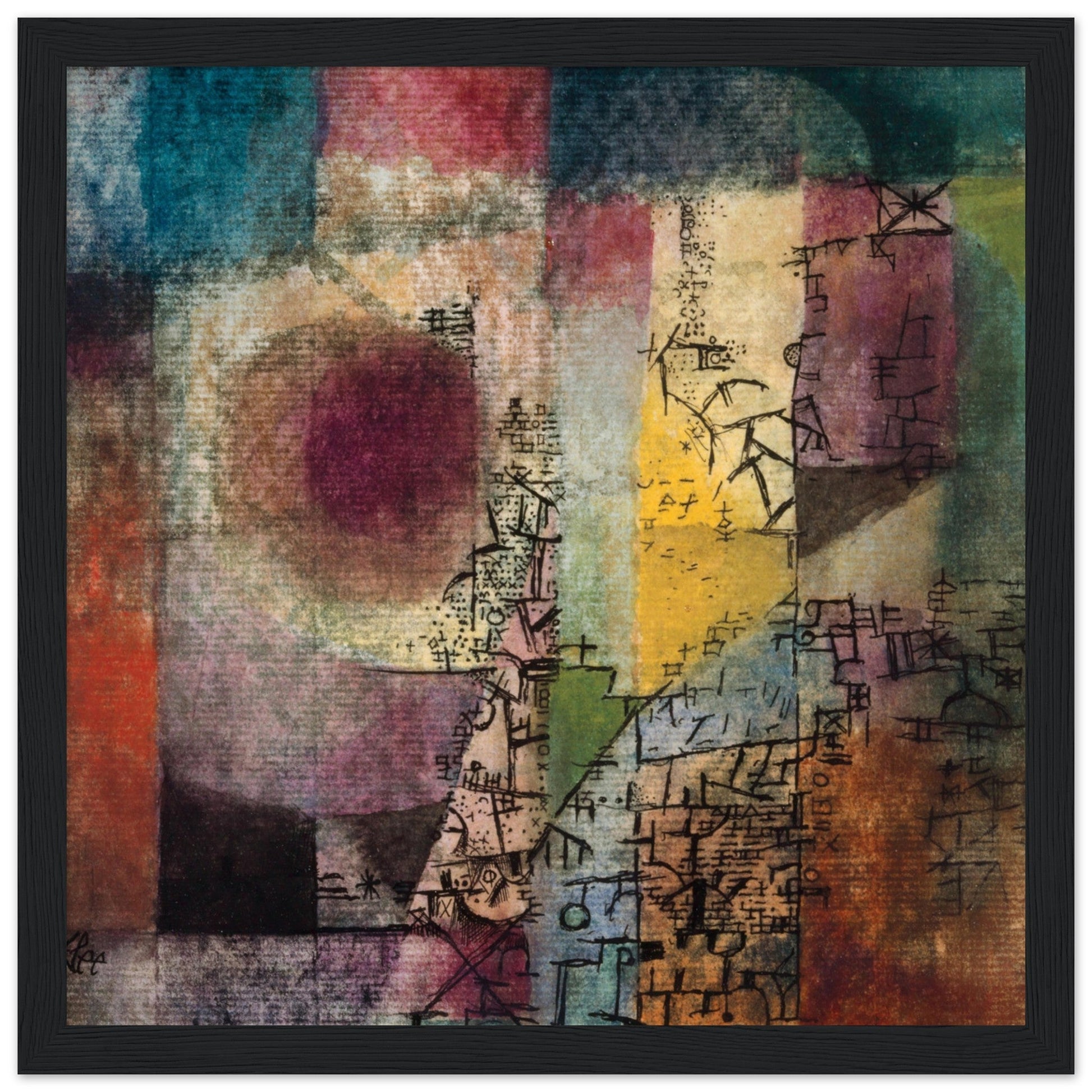 Untitled (1914) by Paul Klee - Print Material - Master's Gaze