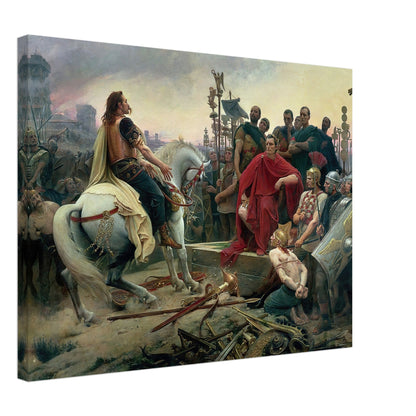 Vercingetorix Surrenders to Caesar by Lionel Royer - Print Material - Master's Gaze