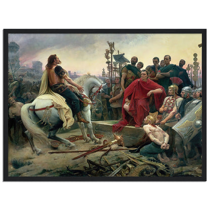 Vercingetorix Surrenders to Caesar by Lionel Royer - Print Material - Master's Gaze