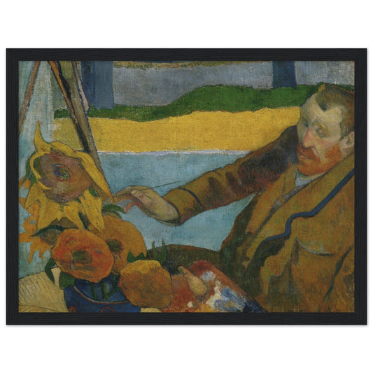 Vincent van Gogh painting sunflowers by Paul Gauguin - Print Material - Master's Gaze