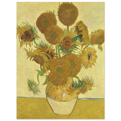 Vincent van Gogh's Sunflowers (1888) by Van Gogh - Print Material - Master's Gaze