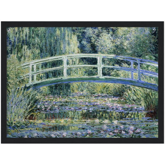 Water Lilies and Japanese Bridge - Claude Monet - Print Material - Master's Gaze